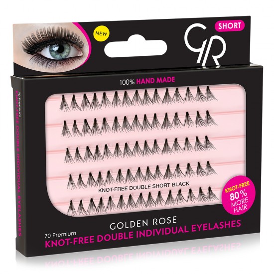 Knot Free Double Individual Eyelashes (209)